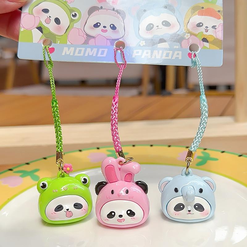 Мелан Блюз Панда ПВХ Мобильные Мультфильмы Животные Украшения Подвеска Подарки Дети